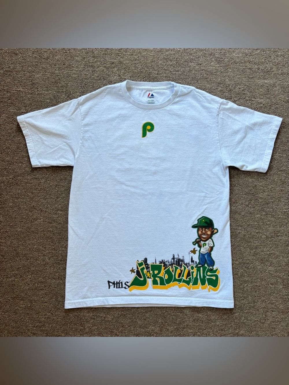 Rare Vintage Jimmy Rollins Shirt Size Medium